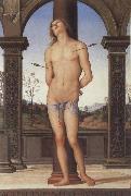 Pietro Perugino St Sebastian Sweden oil painting reproduction